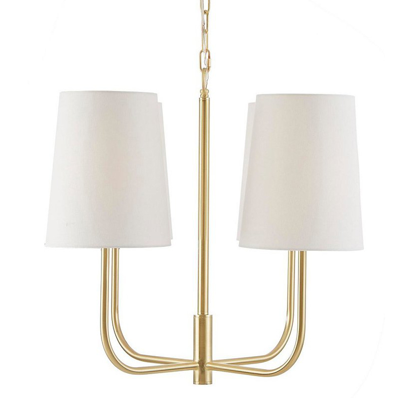 Люстра Abertha Chandelier Золотой Белый Люстра Abertha Chandelier Золотой Белый в Барнауле | Loft Concept