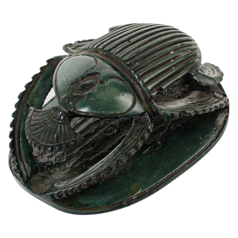 Статуэтка Скарабей Scarab Beetle dark green 1 Зеленый Статуэтка Скарабей Scarab Beetle dark green 1 Зеленый в Барнауле | Loft Concept