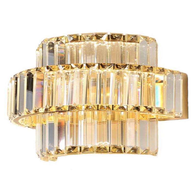 Бра Crystal Shine Linda Gold Wall Lamp B Золотой Прозрачный (Transparent) Бра Crystal Shine Linda Gold Wall Lamp B Золотой Прозрачный (Transparent) в Барнауле | Loft Concept