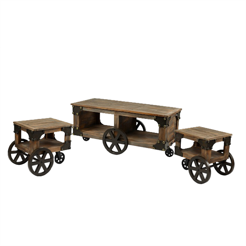 Кофейный Стол Wood Train Коричневый Кофейный Стол Wood Train Коричневый в Барнауле | Loft Concept