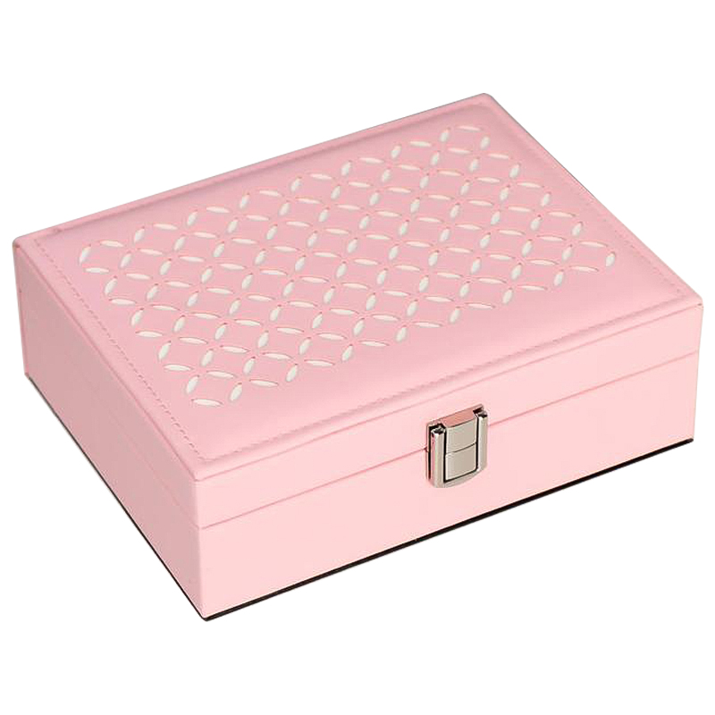 Шкатулка Varda Jewerly Organizer Box pink Розовый Шкатулка Varda Jewerly Organizer Box pink Розовый в Барнауле | Loft Concept