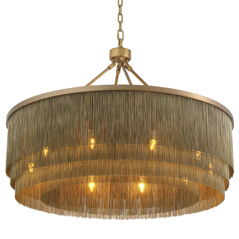 Люстра Eichholtz Chandelier Tissot L Brass Латунь Люстра Eichholtz Chandelier Tissot L Brass Латунь в Барнауле | Loft Concept