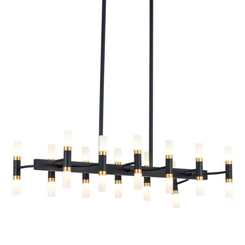 Люстра Beltram Chandelier Белый Черный Люстра Beltram Chandelier Белый Черный в Барнауле | Loft Concept
