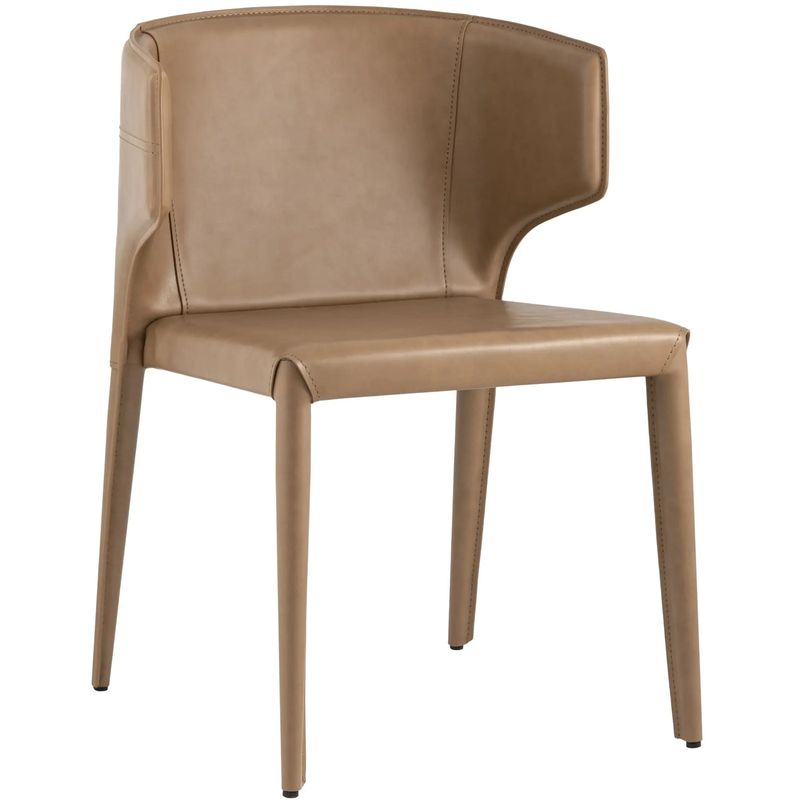 Стул ELBERT CHAIRS Бежевая Экокожа Бежевый Стул ELBERT CHAIRS Бежевая Экокожа Бежевый в Барнауле | Loft Concept