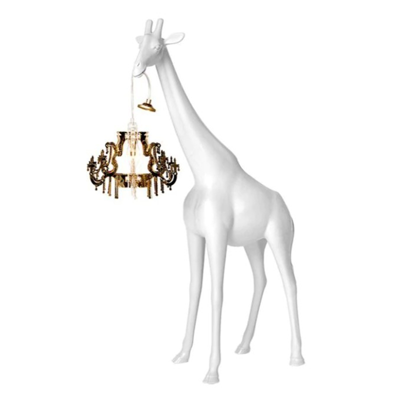 Настольная лампа белый жираф White Giraffe Table Lamp Белый Настольная лампа белый жираф White Giraffe Table Lamp Белый в Барнауле | Loft Concept