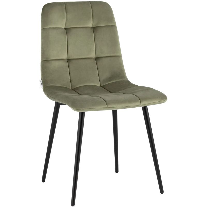 Стул NANCY Chair Пыльно-Оливковый Велюр Оливковый Черный Стул NANCY Chair Пыльно-Оливковый Велюр Оливковый Черный в Барнауле | Loft Concept