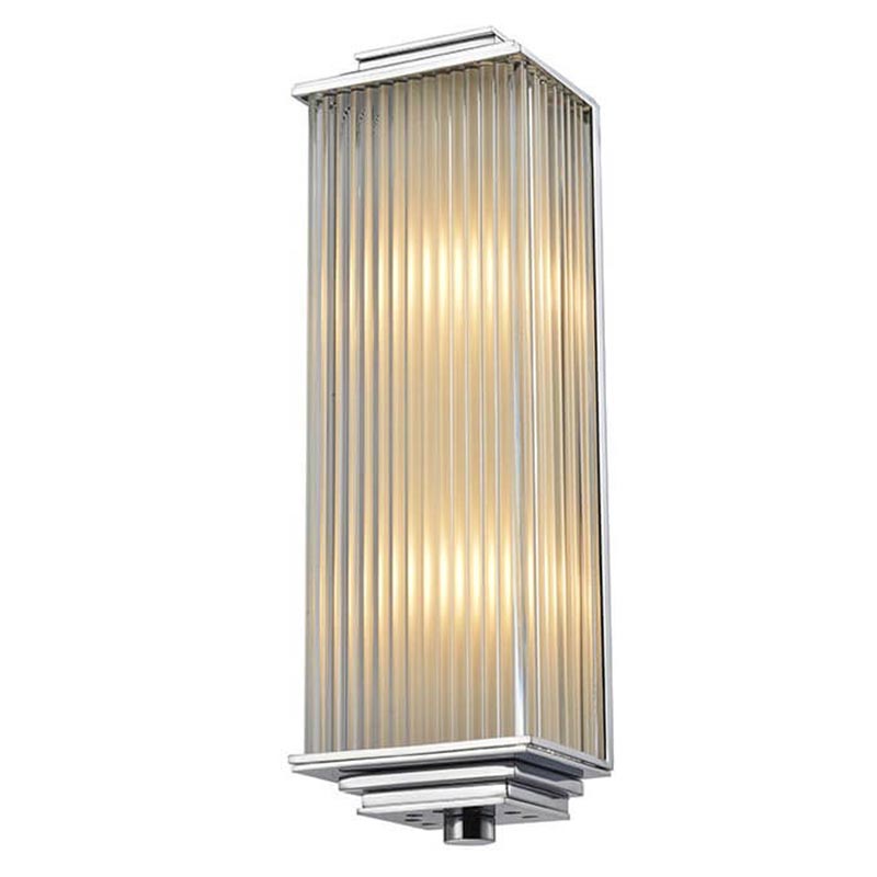 Бра Brion Glass Rectangle Wall Lamp Nickel Никель Прозрачный (Transparent) Бра Brion Glass Rectangle Wall Lamp Nickel Никель Прозрачный (Transparent) в Барнауле | Loft Concept