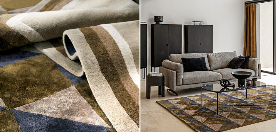Ковер Carpet Geometric 100% вискоза Ковер Carpet Geometric 100% вискоза - Loft-Concept в Барнауле