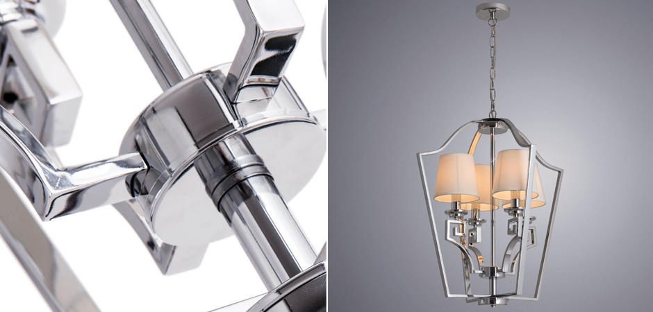 Люстра Lantern Presidential Chromium Люстра Lantern Presidential Chromium - Loft-Concept в Барнауле