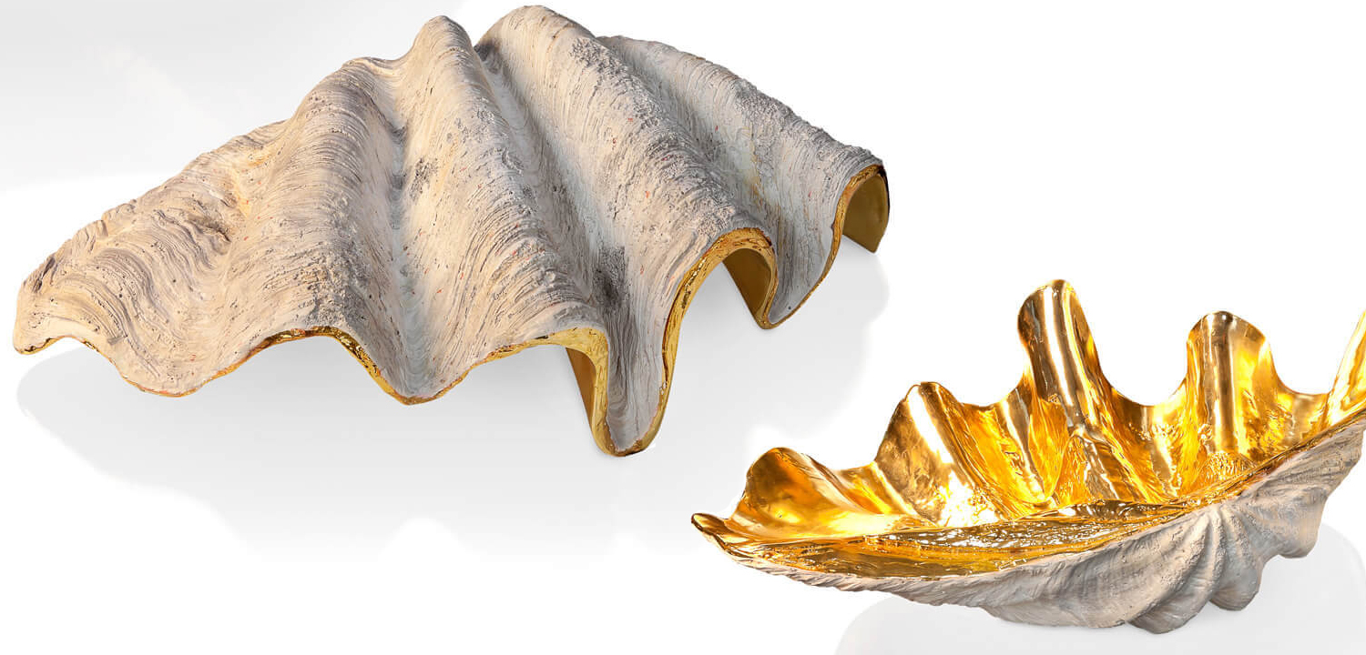 Статуэтка CONCHIGLIA TRIDACNE RESIN - фото