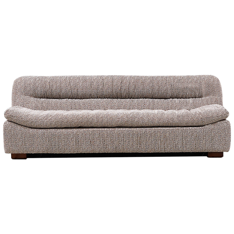 Диван Motley Sofa Красный Белый Коричневый Диван Motley Sofa Красный Белый Коричневый в Барнауле | Loft Concept