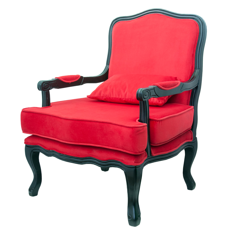 Кресло Harold Chair red Красный Кресло Harold Chair red Красный в Барнауле | Loft Concept