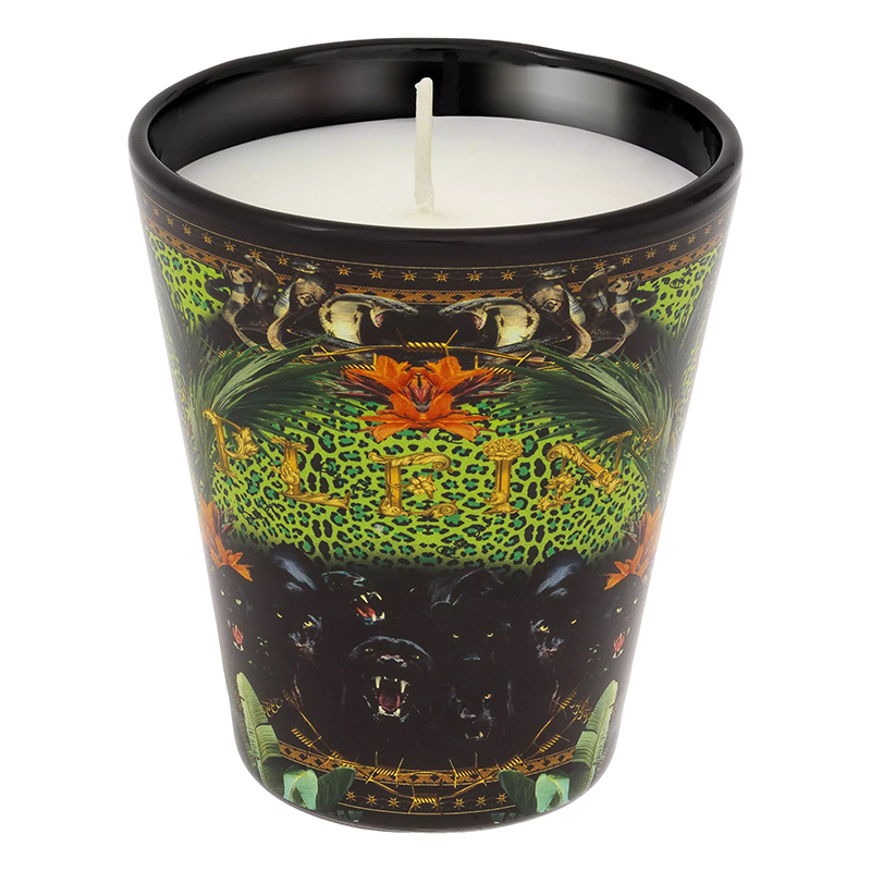 Свеча Philipp Plein Candle Jungle M Черный Мульти Свеча Philipp Plein Candle Jungle M Черный Мульти в Барнауле | Loft Concept