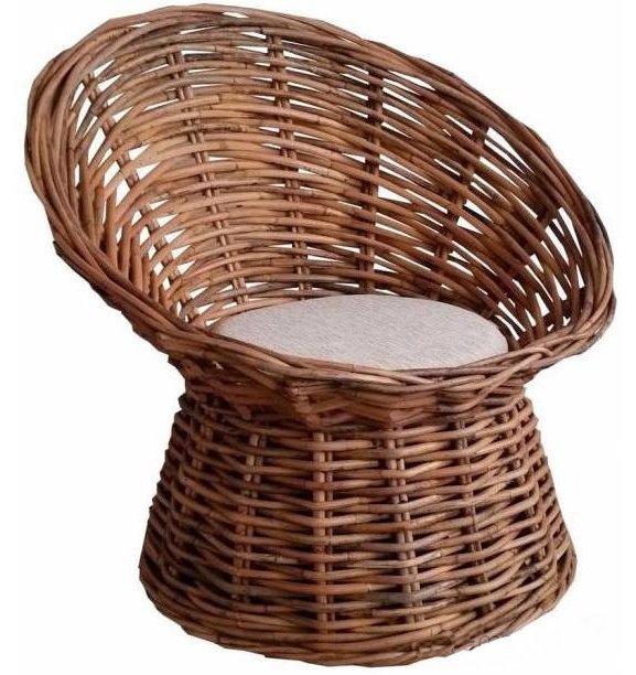 Кресло Rottan Throne Коричневый Кресло Rottan Throne Коричневый в Барнауле | Loft Concept
