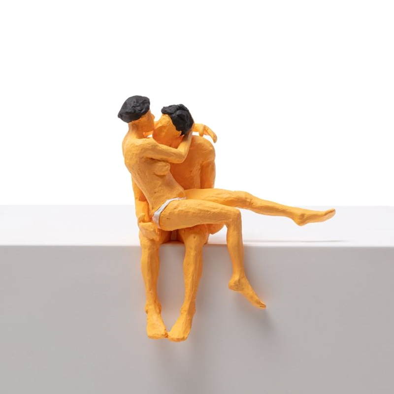 Статуэтка Seletti David & Esther Желтый Белый Статуэтка Seletti David & Esther Желтый Белый в Барнауле | Loft Concept