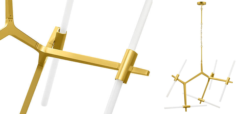 Люстра Агнес Chandelier Gold 10 Люстра Агнес Chandelier Gold 10 - Loft-Concept в Барнауле