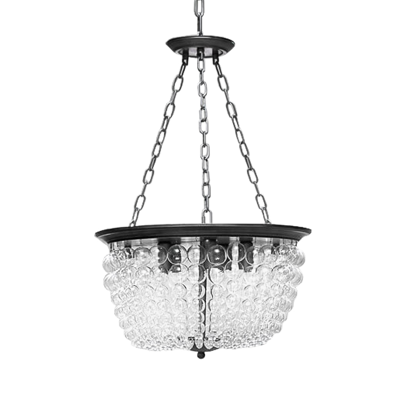 Люстра Bubble Blower Chandeliers Графит Прозрачный Люстра Bubble Blower Chandeliers Графит Прозрачный в Барнауле | Loft Concept