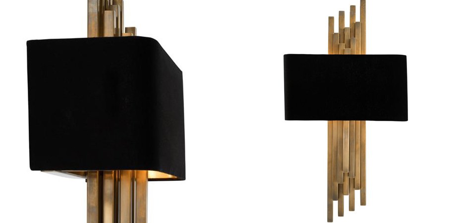Бра Eichholtz Wall Lamp Caruso Brass Бра Eichholtz Wall Lamp Caruso Brass - Loft-Concept в Барнауле