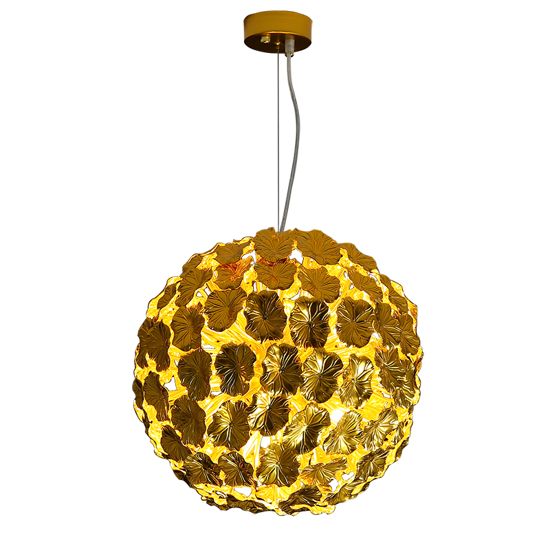 Люстра Bindweed Flower Ball Золотой Люстра Bindweed Flower Ball Золотой в Барнауле | Loft Concept