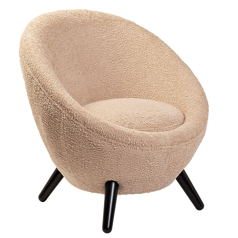 Кресло Boinaive Armchair pink Розовый пастельный Кресло Boinaive Armchair pink Розовый пастельный в Барнауле | Loft Concept