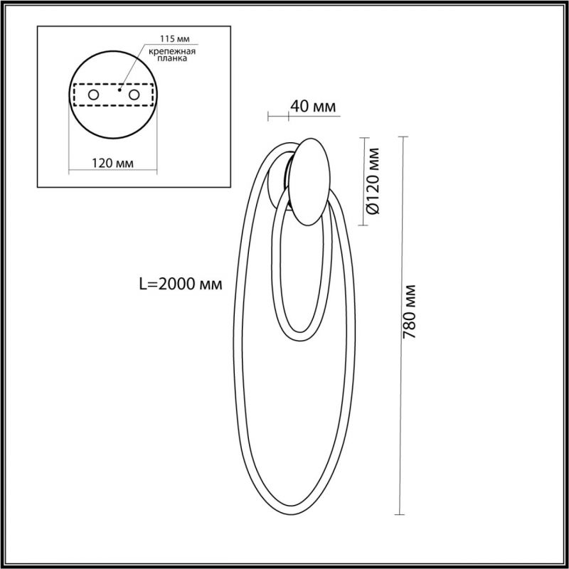 Бра LUKE LAMPCO TRACER LAMP Бра LUKE LAMPCO TRACER LAMP в Барнауле