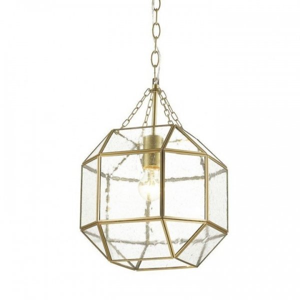 Подвесной светильник Glass & Metal Cage Pendant Gold Глянцевое золото Подвесной светильник Glass & Metal Cage Pendant Gold Глянцевое золото в Барнауле | Loft Concept
