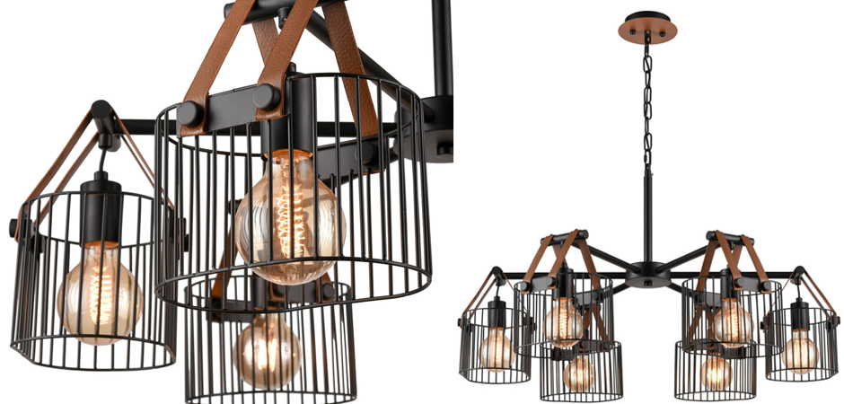 Люстра Cage Wire Color D76 Люстра Cage Wire Color D76 - Loft-Concept в Барнауле