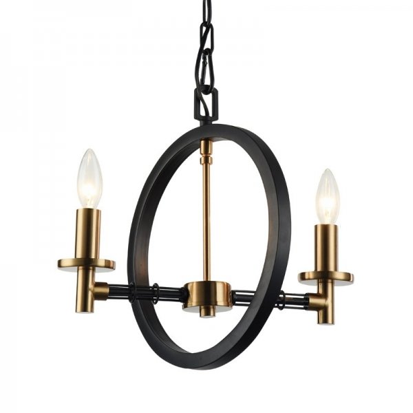 Люстра Refraktika Chandelier 2 Черный Латунь Люстра Refraktika Chandelier 2 Черный Латунь в Барнауле | Loft Concept
