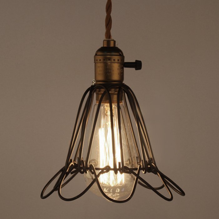 Подвесной светильник Loft Industry Cage Pendant Бронза Подвесной светильник Loft Industry Cage Pendant Бронза в Барнауле | Loft Concept