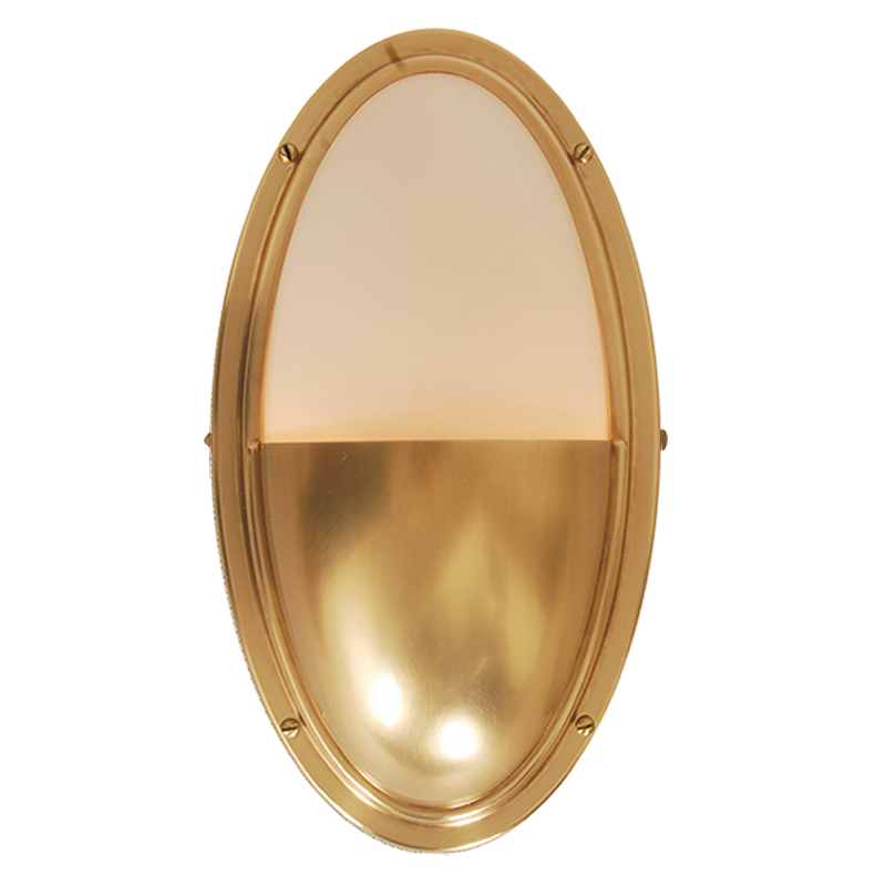 Бра Benita Loft Sconce gold Золотой Белое матовое стекло Бра Benita Loft Sconce gold Золотой Белое матовое стекло в Барнауле | Loft Concept