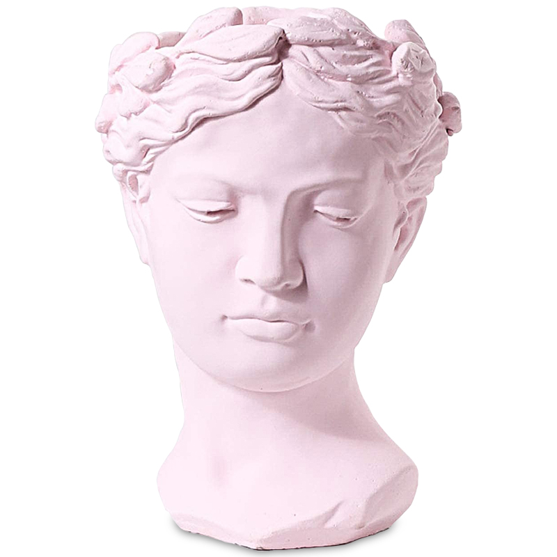 Ваза Female Bust Pink Розовый пастельный Ваза Female Bust Pink Розовый пастельный в Барнауле | Loft Concept