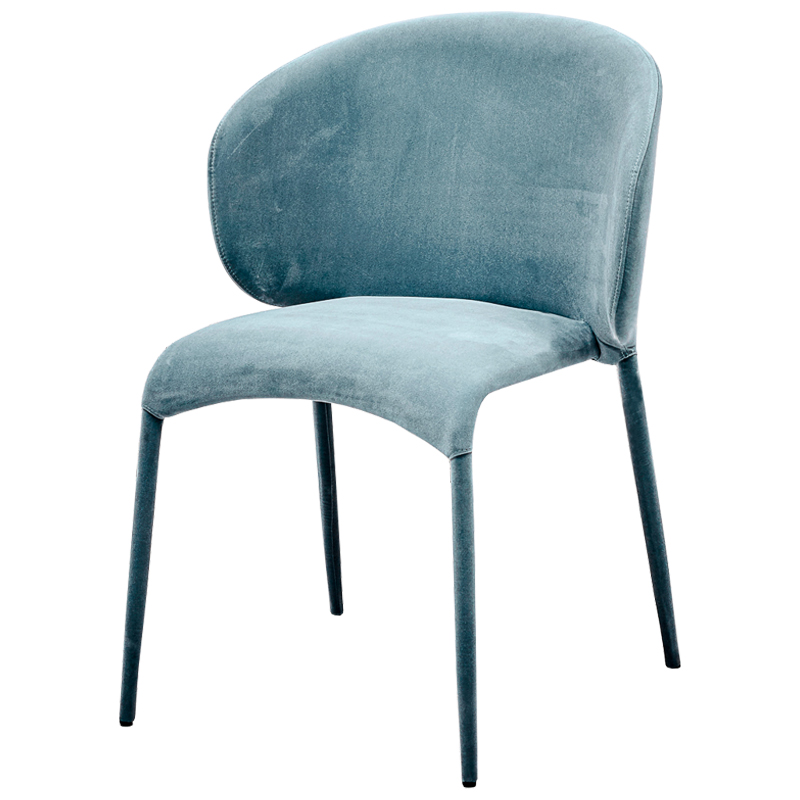 Стул Caroline Stool Pastel Blue Голубой пастельный Стул Caroline Stool Pastel Blue Голубой пастельный в Барнауле | Loft Concept