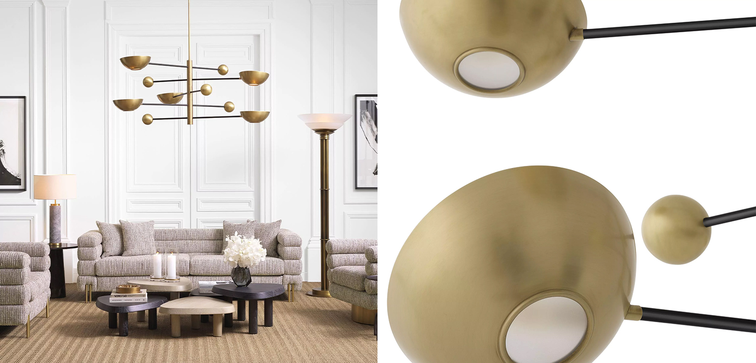 Люстра Eichholtz Chandelier Salinas - фото