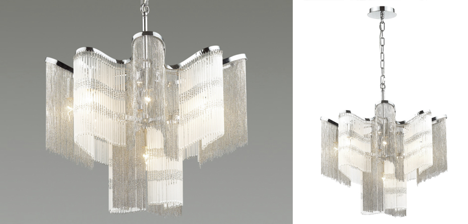 Люстра Mirage Chandelier Silver 60 - Loft-Concept в Барнауле