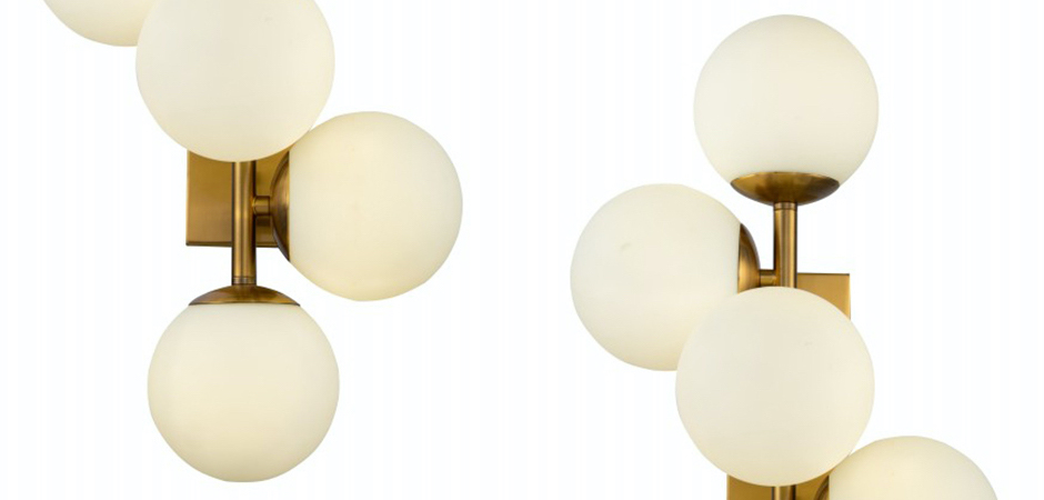 Бра White Balls Sconces Бра White Balls Sconces - Loft-Concept в Барнауле