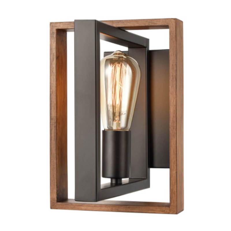 Бра Bismark Wall Lamp Коричневый Черный Бра Bismark Wall Lamp Коричневый Черный в Барнауле | Loft Concept