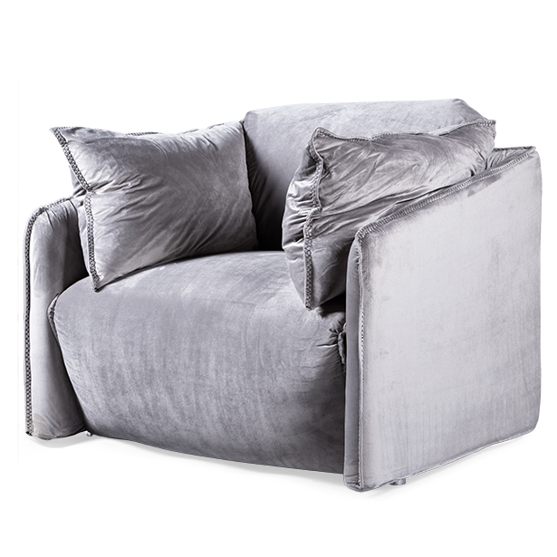 Кресло Defo siver Серебряный Кресло Defo siver Серебряный в Барнауле | Loft Concept