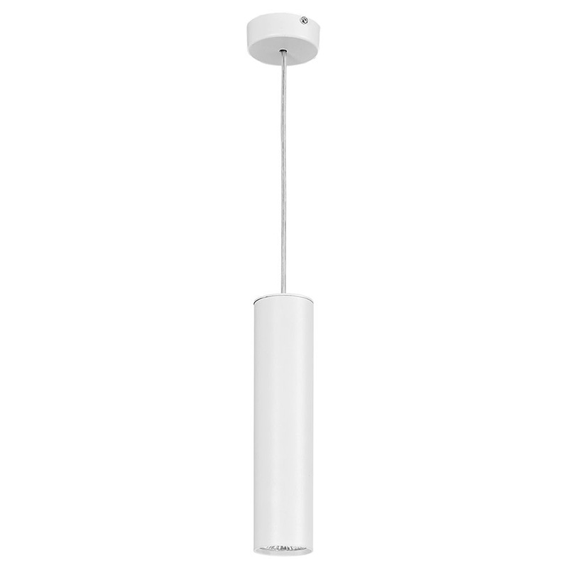Подвесной светильник Luis Trumpet Tube White Lamp 25 Белый в Барнауле | Loft Concept 