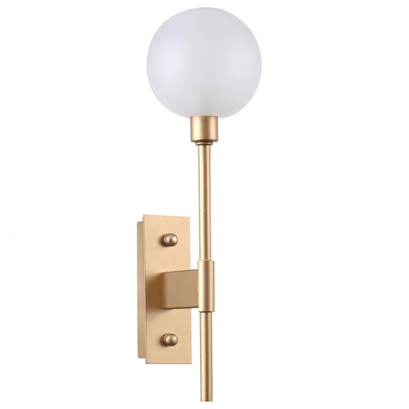 Бра Berries Chandelier White матовое золото Прозрачный белый Бра Berries Chandelier White матовое золото Прозрачный белый в Барнауле | Loft Concept