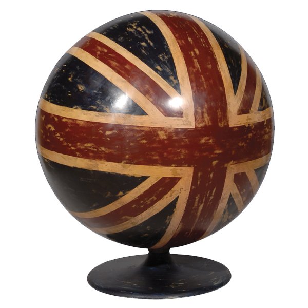 Кресло шар Pod Chair Union Jack & Brown Leather Коричневый винтаж Кресло шар Pod Chair Union Jack & Brown Leather Коричневый винтаж в Барнауле | Loft Concept