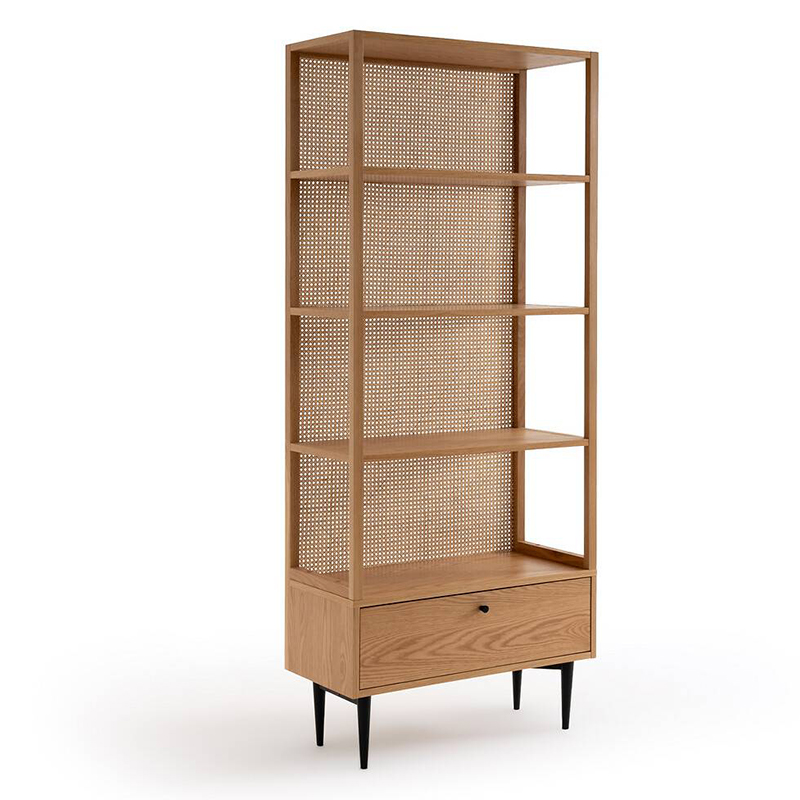 Стеллаж Agnar Wicker Rack Светлый дуб Стеллаж Agnar Wicker Rack Светлый дуб в Барнауле | Loft Concept