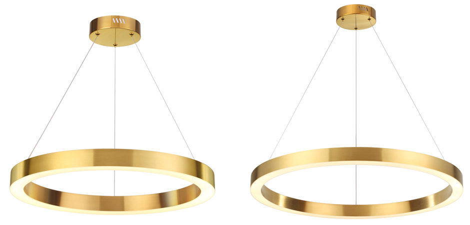 Люстра Gold Ribbon Ring II Люстра Gold Ribbon Ring II - Loft-Concept в Барнауле