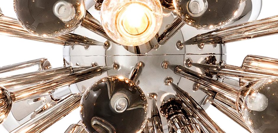 Люстра Chandelier Antares S Nickel - фото №1