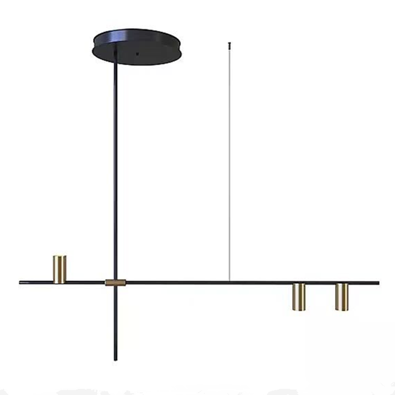Подвесной светильник TRIBES LINEAR PENDANT Золотой Черный Подвесной светильник TRIBES LINEAR PENDANT Золотой Черный в Барнауле | Loft Concept
