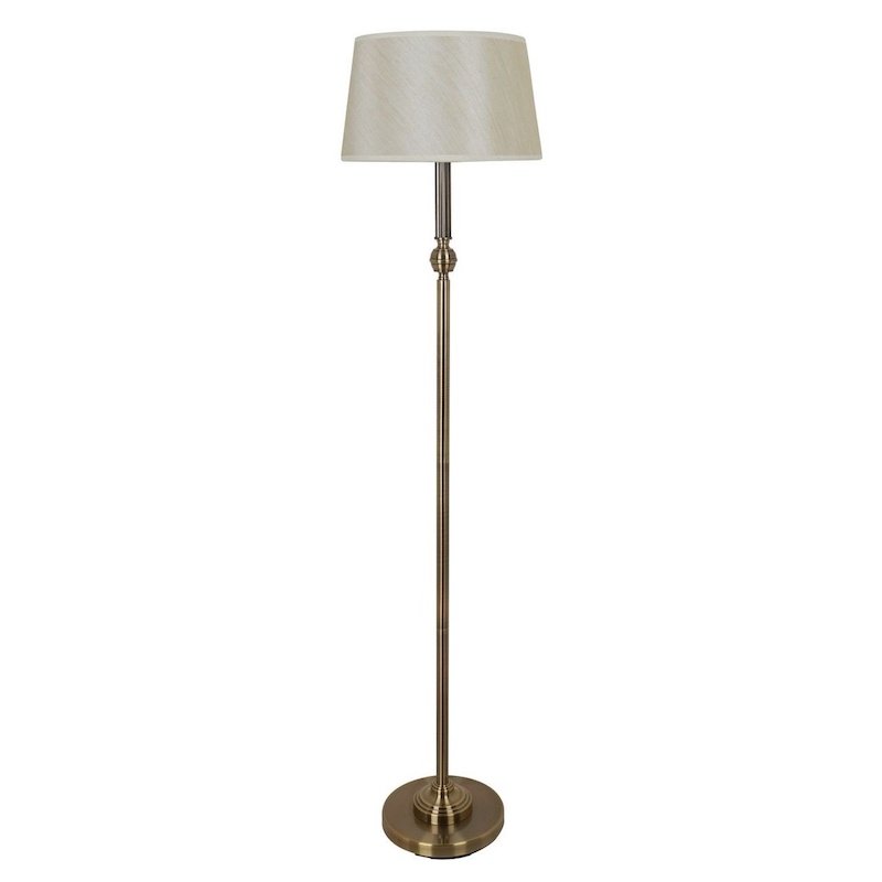 Торшер Brasso Floor lamp Латунь Бежевый Торшер Brasso Floor lamp Латунь Бежевый в Барнауле | Loft Concept