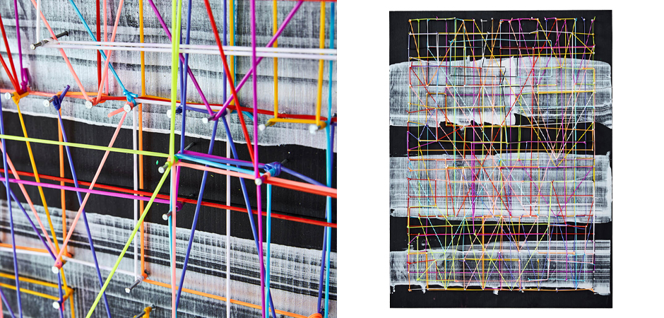 Картина Thread Drawing Картина Thread Drawing - Loft-Concept в Барнауле