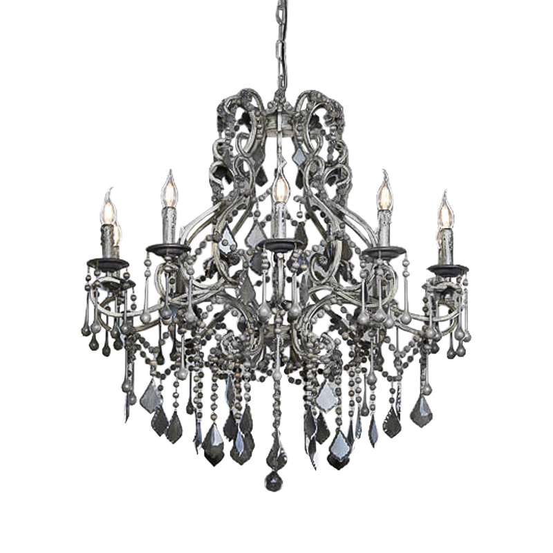 Люстра Breuillet Chandeliers Черный Бежево-серый Люстра Breuillet Chandeliers Черный Бежево-серый в Барнауле | Loft Concept
