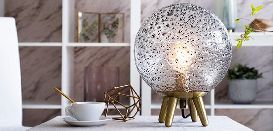 Лампа Retro Ball Table Lamp Лампа Retro Ball Table Lamp - Loft-Concept в Барнауле
