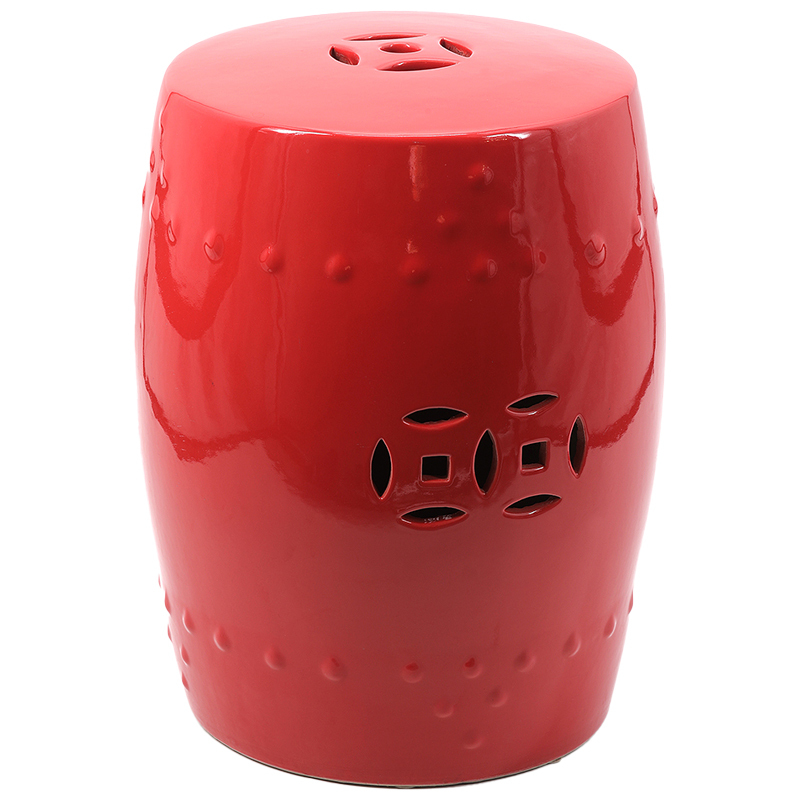 Керамический табурет Prosperity Color Red Красный Керамический табурет Prosperity Color Red Красный в Барнауле | Loft Concept