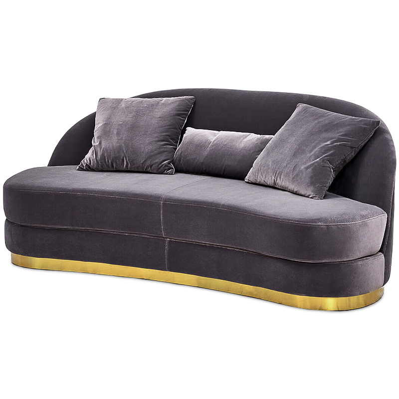 Диван Zalika Sofa Violet Dusk ( фиолетовый сумрак ) Глянцевое золото Диван Zalika Sofa Violet Dusk ( фиолетовый сумрак ) Глянцевое золото в Барнауле | Loft Concept